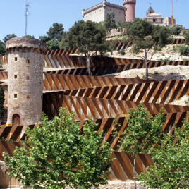 Ramp to Castelldefels Castle