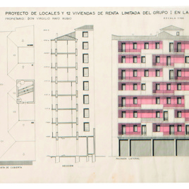 Edificio de viviendas en el paseo de Zorrilla