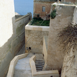 Obras en el Castillo de Ibiza