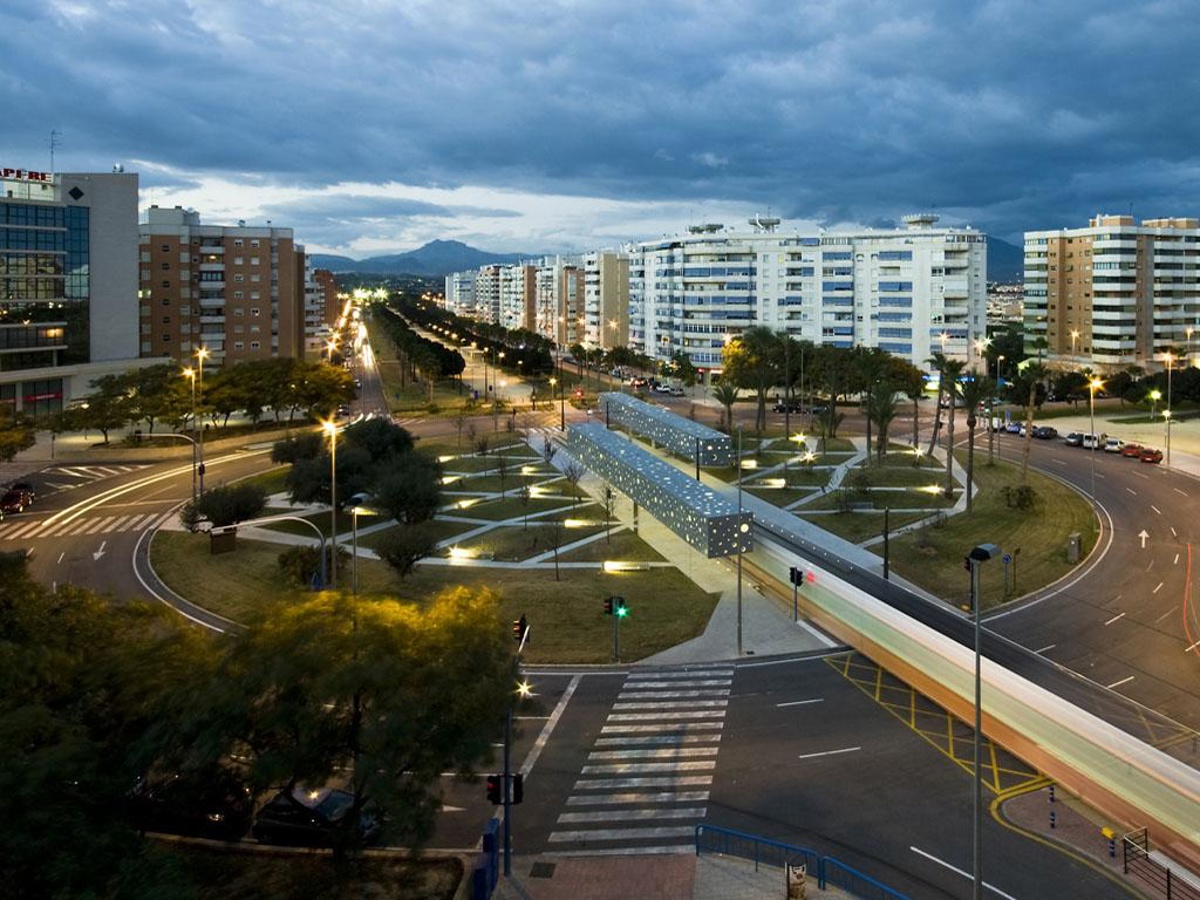  Tram stop in Alacant