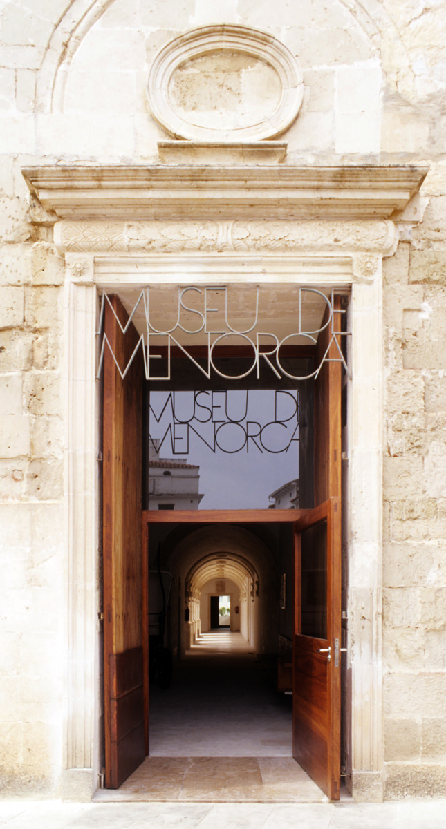  Interventions in the Convent de Sant Francesc in Mahón for the installation of the Museu de Menorca (Museum of Menorca).
