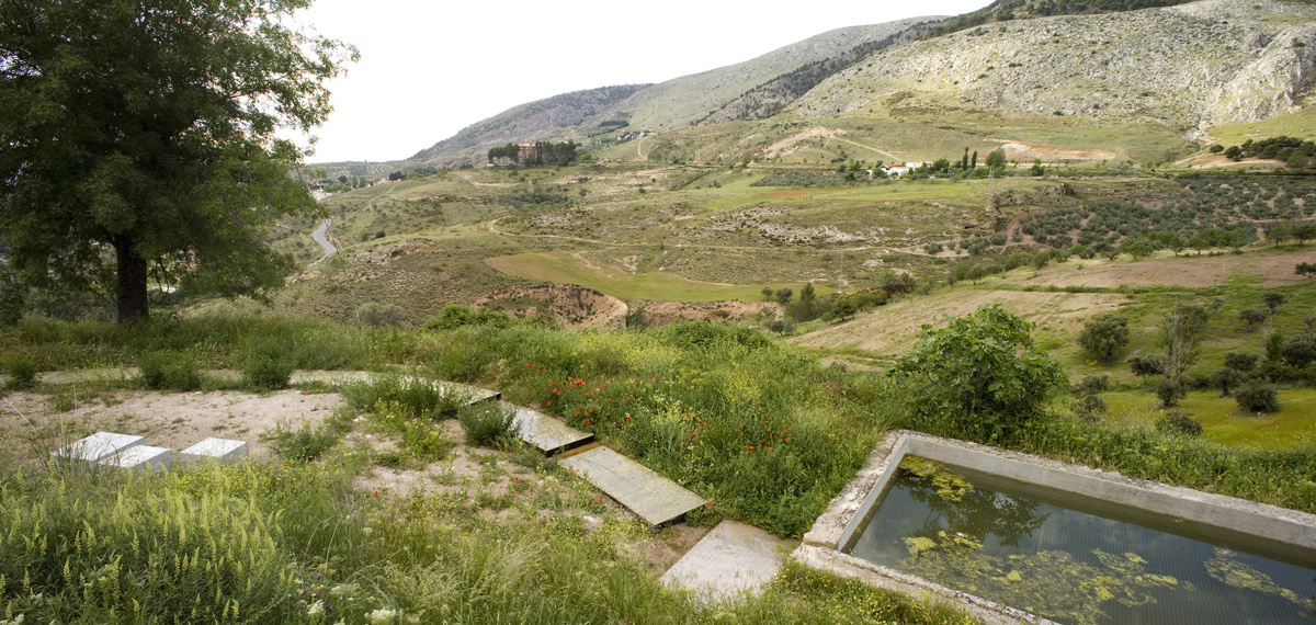 Landscape intervention in memory of Federico García Lorca