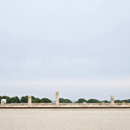 Restauración del Foro romano de Empúries