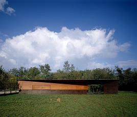 Fageda d'en Jordà access pavilion